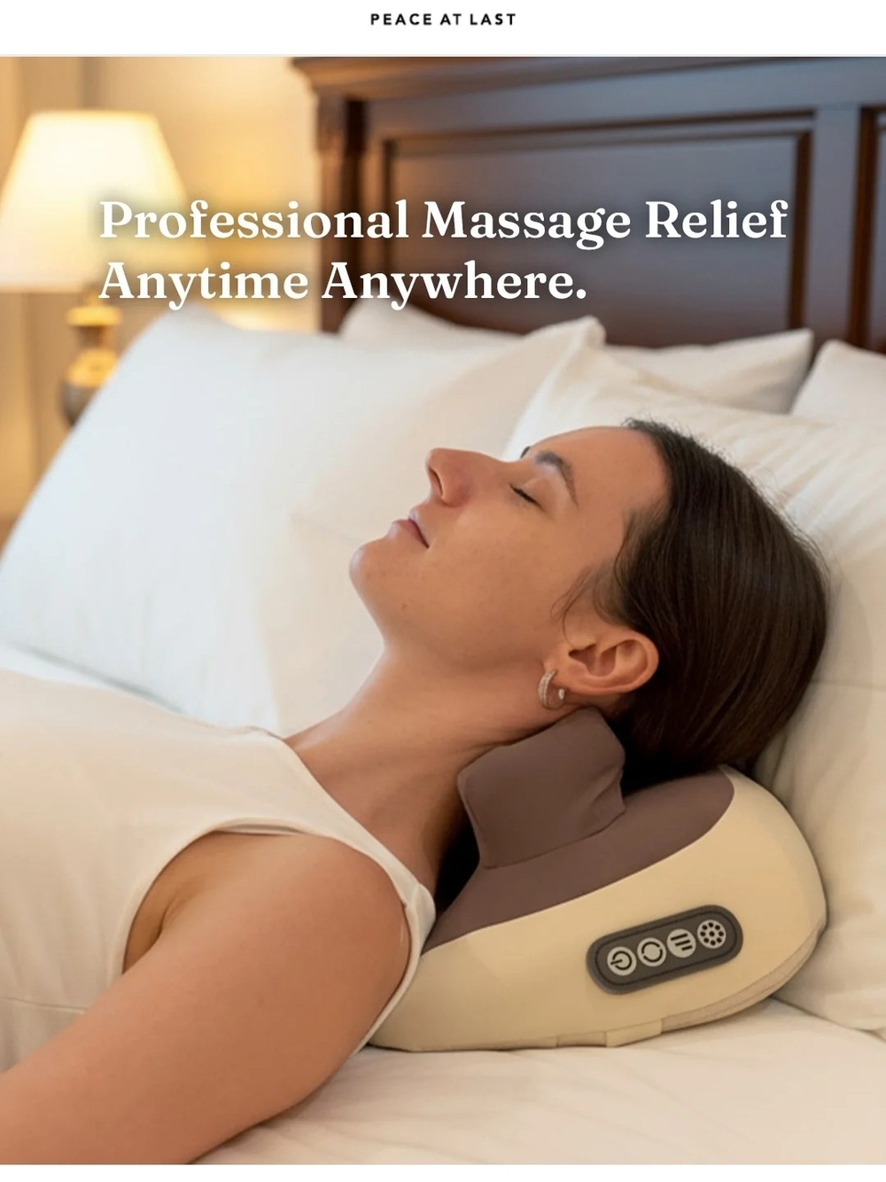 HIZOO Neck And Shoulder Massage Pillow